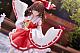 FuRyu Touhou Project TENITOL Hakurei Reimu Plastic Figure gallery thumbnail