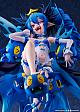 AMAKUNI BOMBERGIRL Aqua (Lewysia Aquablue) Vampire Negligee Ver. 1/7 Plastic Figure gallery thumbnail