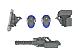 PLUM PMOA POWERDoLLS2 Power Loader X-4+(PD-802) Armored Infantry Weapon Set 3 1/35 Plastic Kit gallery thumbnail