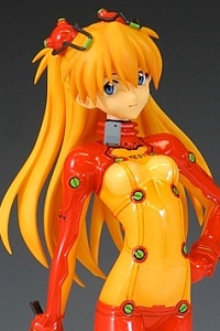 WAVE Evangelion 1.0 Shikinami Asuka Langley Test Suit Ver. 1/10 PVC Figure  (2nd Production Run)