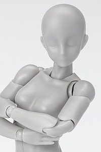 BANDAI SPIRITS S.H.Figuarts Body-chan -Sports- Edition DX SET (Gray Color Ver.)