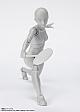 BANDAI SPIRITS S.H.Figuarts Body-chan -Sports- Edition DX SET (Gray Color Ver.) gallery thumbnail