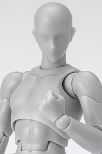 BANDAI SPIRITS S.H.Figuarts Body-kun -Sports- Edition DX SET (Gray Color Ver.)