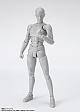 BANDAI SPIRITS S.H.Figuarts Body-kun -Sports- Edition DX SET (Gray Color Ver.) gallery thumbnail