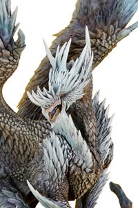 Capcom Figure Builder Creator's Model Monster Hunter Ice Dragon Velkhana Plastic Figure