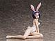FREEing To LOVE-ru Darkness Sairenji Haruna Nama-ashi Bunny Ver. 1/4 Plastic Figure gallery thumbnail