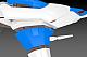 PLUM PMOA Darius SILVER HAWK 3F-1B SPACE FIGHTER 2P COLOR 1/144 Plastic kit gallery thumbnail