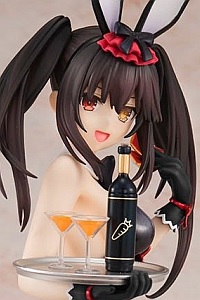 KADOKAWA KDcolle Date A Live Light Novel Edition Tokisaki Kurumi Black Bunny Ver. 1/7 Plastic Figure