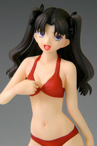 WAVE BEACH QUEENS Fate/hollow ataraxia Tohsaka Rin 1/10 PVC Figure