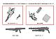 PLUM PMOA POWERDoLLS2 Expansion Set B 5inM [MC120mm Cannnon & DRu20ATM & DSG11SMG & M62 Grenade] for Armored Trooper 1/48 Plastic Kit gallery thumbnail