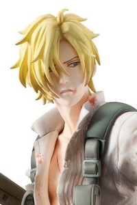 MegaHouse G.E.M. Series BANANA FISH Ash Lynx 5th Anniversary Plastic Figure