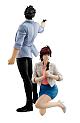 MegaHouse G.E.M. Series Gekijoban City Hunter Angel Dust Saeba Ryo & Makimura Kaori Plastic Figure gallery thumbnail