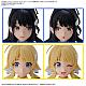 BANDAI SPIRITS 30MS Option Hair Style & Face Parts Set (Kazano Hiori / Hachimiya Meguru) Plastic Kit gallery thumbnail