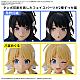 BANDAI SPIRITS 30MS Option Hair Style & Face Parts Set (Kazano Hiori / Hachimiya Meguru) Plastic Kit gallery thumbnail