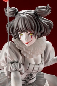 KOTOBUKIYA IT HORROR BISHOUJO Pennywise (2017) Monochrome Ver. 1/7 Plastic Figure