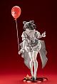 KOTOBUKIYA IT HORROR BISHOUJO Pennywise (2017) Monochrome Ver. 1/7 Plastic Figure gallery thumbnail