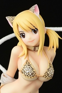 ORCATOYS FAIRY TAIL Lucy Heartfilia Leopard Cat Gravure_Style 1/6 Plastic Figure