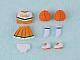 GOOD SMILE COMPANY (GSC) Nendoroid Doll Oyofuku Set Cheerleader (Orange) gallery thumbnail