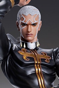 MEDICOS ENTERTAINMENT Super Figure Art Collection Anime JoJo's Bizarre Adventure Stone Ocean Enrico P Plastic Figure