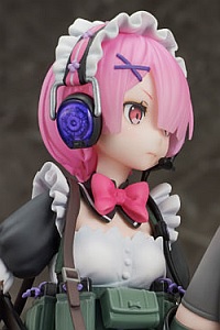 FuRyu F:NEX Re:Zero -Starting Life in Another World- Ram -Military- 1/7 Plastic Figure