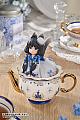 RIBOSE Original Deformed Figure DLC Series Vol.3 Tea Time Cats: Cow Cat Plastic Figure gallery thumbnail