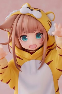 GOLDENHEAD Palette Uchi no Neko ga Onnanoko de Kawaii Okigae Collection Tora Kinako Plastic Figure