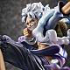 MegaHouse Portrait.Of.Pirates ONE PIECE WA-MAXIMUM Monkey D. Luffy "Gear 5" Plastic Figure gallery thumbnail