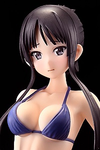 Our Treasure K-On!! Assemble Heroines Akiyama Mio [Summer Queens] 1/8 Plastic Figure