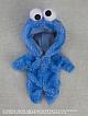 GOOD SMILE COMPANY (GSC) Sesame Street Nendoroid Doll Kigurumi Pajamas Cookie Monster gallery thumbnail