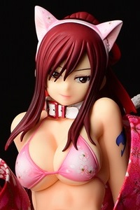 ORCATOYS FAIRY TAIL Erza Scarlet Sakura Neko Gravure_style 1/6 Plastic Figure