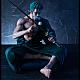 MegaHouse Portrait.Of.Pirates ONE PIECE S.O.C Roronoa Zoro Plastic Figure gallery thumbnail