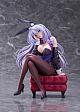 PLUM PMOA Hanikami Kanojo Amagasa Tsuduri Bunny Style Illustrated by Hiromizu 1/7 Plastic Figure gallery thumbnail