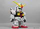 PLEX Jumbo Soft Vinyl Figure SD RX-178 SD Gundam Mk-II gallery thumbnail