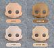 GOOD SMILE COMPANY (GSC) Nendoroid Doll Custom Face Parts 03 (peach) gallery thumbnail