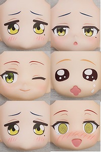 GOOD SMILE COMPANY (GSC) Bocchi the Rock! Nendoroid More Torikaekko Face Nijika / Ryo / Ikuyo Selection (1 Box)