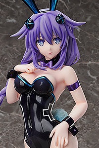 FREEing Hyperdimension Neptunia Purple Heart Nama-ashi Bunny Ver. 1/4 Plastic Figure