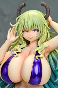 Q-six Kobayashi-san Chi no Maid Dragon Lucoa Bikini Style 1/7 Plastic Figure