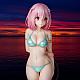 Union Creative To LOVE-ru Darkness Swimsuit Series Momo Velia Deviluke 1/4 Plastic Figure gallery thumbnail