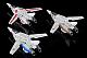 MAX FACTORY Super Dimension Fortress Macross PLAMAX PX07 VF-1A Fighter Valkyrie Vermillion Squadron (Maximilian Jenius / Kakizaki Hayao) 1/72 Plastic Kit gallery thumbnail