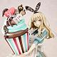 Union Creative Akakura Illustration Fushigi no Kuni no Alice Plastic Figure gallery thumbnail