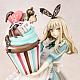 Union Creative Akakura Illustration Fushigi no Kuni no Alice Plastic Figure gallery thumbnail