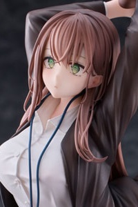 MAGI ARTS Igai to Karada ga Yawarakai Kaisha ni Ikitaku Nai OL-chan White Ver. 1/6 Plastic Figure