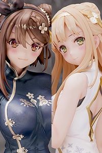 Phat! Ryza no Atelier 2 -Ushinawareta Densho to Himitsu no Yosei- Ryza & Claudia China Dress Ver. 1/6 Plastic Figure