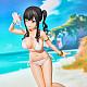 Union Creative Kaedeko Illustration Sasaki Miyuki -Natsumo Shiro Bikini Ver.- Plastic Figure gallery thumbnail