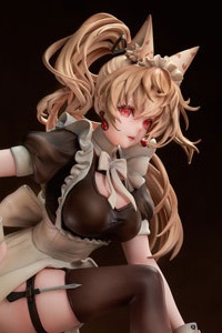 MAGI ARTS Sentou Maid Ishuzoku Bengal Yamaneko Maria 1/7 Plastic Figure