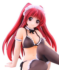 SkyTube ToHeart2 XRATED Kousaka Tamaki Maid Bikini Black Ver. 1/7 PVC Figure