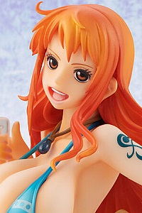 MegaHouse Portrait.Of.Pirates ONE PIECE LIMITED EDITION Nami Ver.BB_SP 20th Anniversary Plastic Figure