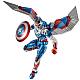 SEN-TI-NEL Fighting Armor Captain America (Sam Wilson Ver.) Action Figure gallery thumbnail