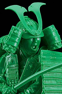MAX FACTORY PLAMAX Kamakura Jidai no Yoroimusha Midori no Sou Green color edition 1/12 Plastic Kit