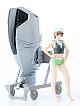 MAX FACTORY PLAMAX MF-88 minimum factory Minori with Honda Sengai-ki BF350 1/20 Plastic Figure gallery thumbnail